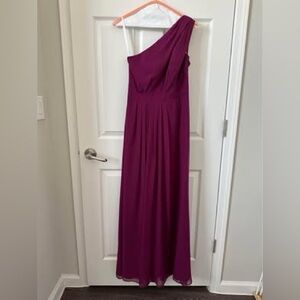 Sangria Bridesmaid Dress